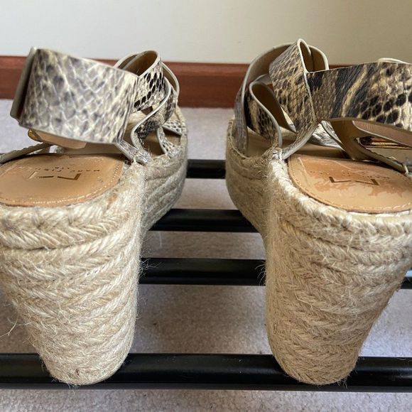 MARC FISHER Women Robbyn Espadrille Sandals - NEW - Picture 5 of 8